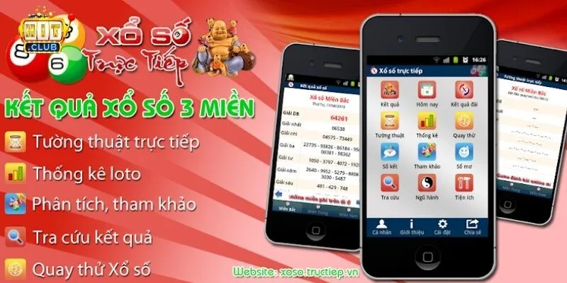 Các ứng dụng và website cung cấp kết quả xổ số trực tiếp rất tiện lợi